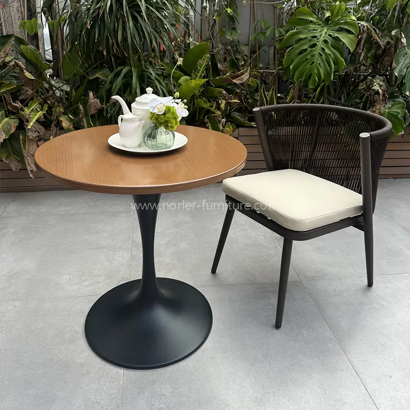 Надворешно алуминиумска рамка рачно ткаени балкони со балкони со јаже