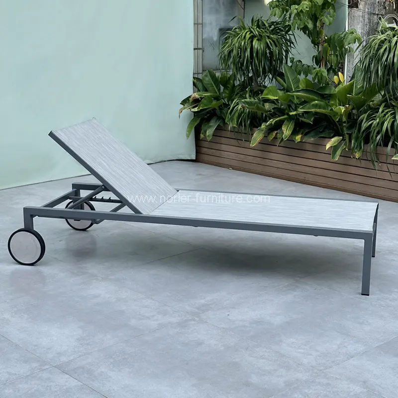 Надворешна алуминиумска рамка со тркала од тркала