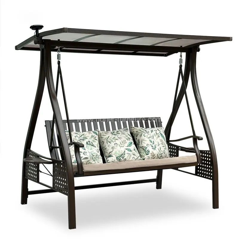 Надворешен алуминиумски замав со пролеани соларни светла