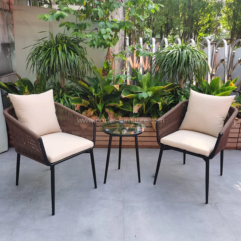 Надворешен сет на алуминиумски балкон отпорен на временски услови